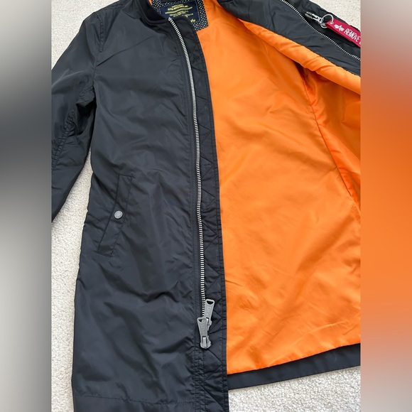 Alpha Industries Longline Bomber Jacket - Picture 4 of 6